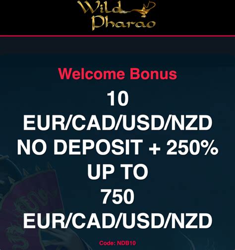 wild pharao casino no deposit bonus codes 2022